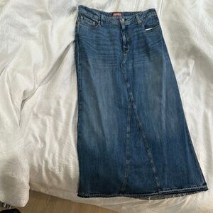 Lucky Brand Blue Pencil Skirt